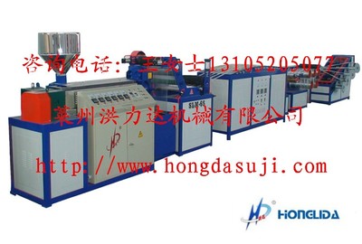 網狀撕裂膜機組、PP電纜填充繩設備與撕裂捆扎繩機組 塑料橡膠網在電纜填充繩生產中的核心應用